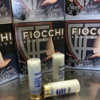 Fiocchi 12 ga #7 STEEL SHOT 1 1/8 oz. 12DLS187 25 rnd/box