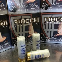 Fiocchi 12 ga #7 STEEL SHOT 1 1/8 oz. 12DLS187 250 rnd/case