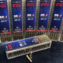 CCI 22 LR Mini Mag 40 gr. CPRN #0030 100 rnd/box