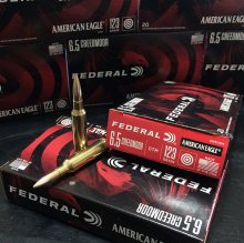 (image for) Federal American Eagle 6.5 Creedmoor 123 gr. OTM 20 rnd/box