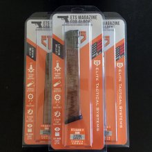 (image for) ETS Stick Magazine for ALL GLOCK 9mm 31 rnd. Smoke