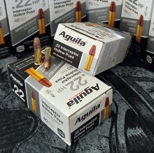 Aguila Interceptor 22 LR 40 gr. CPHP 50 rnd/box