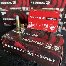 Federal American Eagle 38 Special 158 gr. FMJ AE38B 50 rnd/box