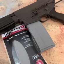 (image for) AMEND2 AR-15 M4 Magazine Gray 30 rnd. MOD 2