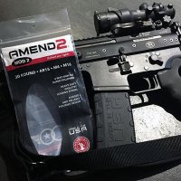 AMEND 2 AR-15 M4 Magazine Black 30 rnd. w/Red Follower MOD 2