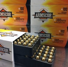 Armscor Precision 380 AUTO 95 gr. FMJ 100 rnd VALUE PACK