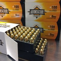 Armscor Precision 9 mm 124 gr. FMJ 100 rnd VALUE PACK