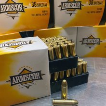 Armscor Precision 38 Special 158 gr. FMJ 100 rnd VAL PACK