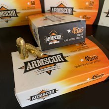 Armscor Precision 45 ACP 230 gr. FMJ 50 rnd/box