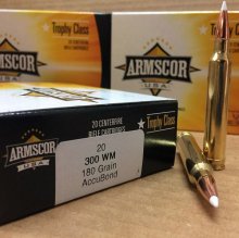(image for) Armscor USA 300 WIN MAG 180 gr. Trophy Class Accubond 20 rnd/box