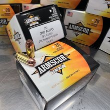 Armscor USA 380 AUTO 95 gr. JHP 20 rnd/box