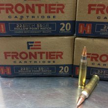 (image for) Hornady FRONTIER 223 Rem 55 gr. HPM #FR140 20 rnd/box