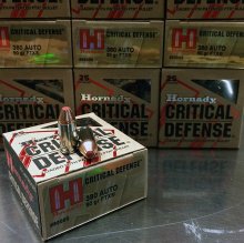 Hornady CRITICAL DEFENSE 380 AUTO 90 gr. FTX #90080 25 rnd/bx