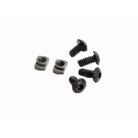 AR-15 M-LOK T-NUT REPLACEMENT SCREWS STEEL BLACK