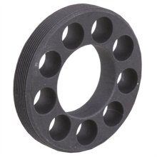 (image for) AR-15 15/16\" FOREARM END CAP ALUMINUM BLACK