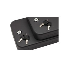 2 KEYED ALIKE LOCK BOXES