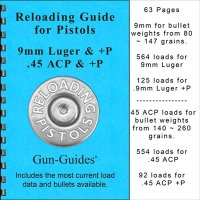 RELOADING GUIDE FOR PISTOLS 9MM LUGER & +P / 45ACP & +P