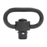HEAVY DUTY PUSH BUTTON 1.25" SWIVEL SINGLE