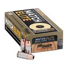 MATCH ELITE 9MM LUGER AMMO