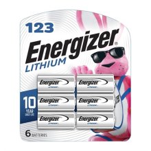 LITHIUM CR123 BATTERIES