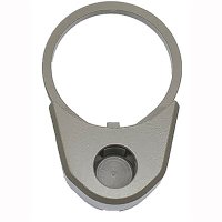 (image for) AR-15 END PLATE W/ 3-QD SLING SWIVEL SOCKETS STEEL