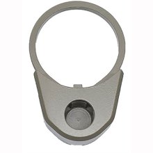 (image for) AR-15 END PLATE W/ 3-QD SLING SWIVEL SOCKETS STEEL