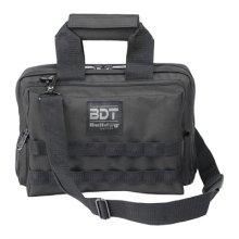 DELUXE 2 PISTOL RANGE BAG W/ STRAP & MOLLE