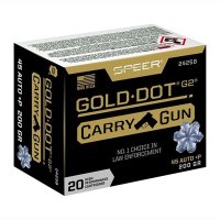 GOLD DOT CARRY GUN 45 AUTO +P AMMO