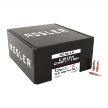 (image for) CUSTOM COMPETITION 6.5MM (0.264\") HOLLOW POINT BOAT TAIL BULLETS