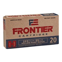 (image for) FRONTIER AMMO 223 REMINGTON 55GR HOLLOW POINT MATCH