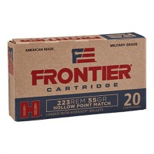 (image for) FRONTIER AMMO 223 REMINGTON 55GR HOLLOW POINT MATCH
