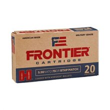 (image for) FRONTIER AMMO 5.56MM NATO 75GR BTHP MATCH