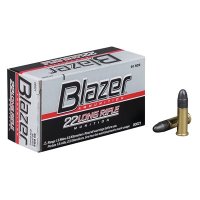 BLAZER AMMO 22 LONG RIFLE LEAD ROUND NOSE