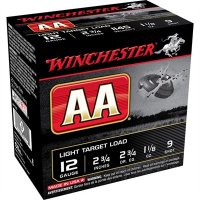 AA LIGHT TARGET LOAD 12 GAUGE SHOTGUN AMMO