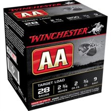 (image for) AA 28 GAUGE 2-3/4\" #9 SHOT SHOTGUN AMMO