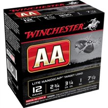 AA LITE HANDICAP AMMO 12 GAUGE 2-3/4\" 1 OZ #7.5 SHOT