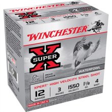 (image for) XPERT WATERFOWL 12 GAUGE 3\" #4 SHOT SHOTGUN AMMO