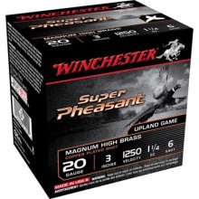 (image for) SUPER PHEASANT 20 GAUGE 3” 1-1/4oz #4 SHOT SHOTGUN AMMO