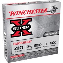 (image for) SUPER-X BUCKSHOT 410 BORE SHOTGUN AMMO
