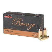 BRONZE 10MM AUTO HANDGUN AMMO