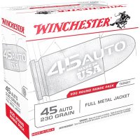 (image for) USA WHITE BOX 45 ACP HANDGUN AMMO