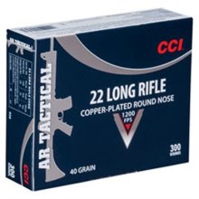 22 LR 40GR TACTICAL CPRN AMMUNITION