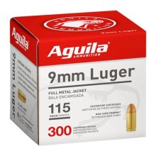 HANDGUN 9MM LUGER AMMO