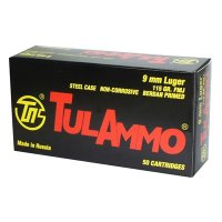 STEEL CASE 9MM LUGER AMMO