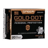 (image for) GOLD DOT PERSONAL PROTECTION 9MM LUGER AMMO