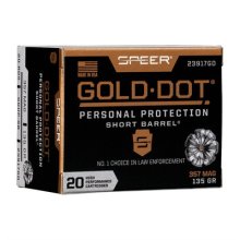 (image for) GOLD DOT PERSONAL PROTECTION 38 SPECIAL +P AMMO
