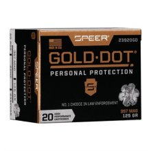 (image for) GOLD DOT PERSONAL PROTECTION 357 MAGNUM AMMO