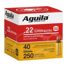 (image for) SUPER EXTRA HIGH VELOCITY 22 LONG RIFLE RIMFIRE AMMO