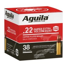 SUPER EXTRA HV 22 LONG RANGE COPPER PLATED HOLLOW POINT AMMO