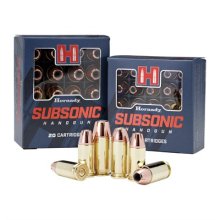 SUBSONIC HANDGUN 40 S&W AMMO